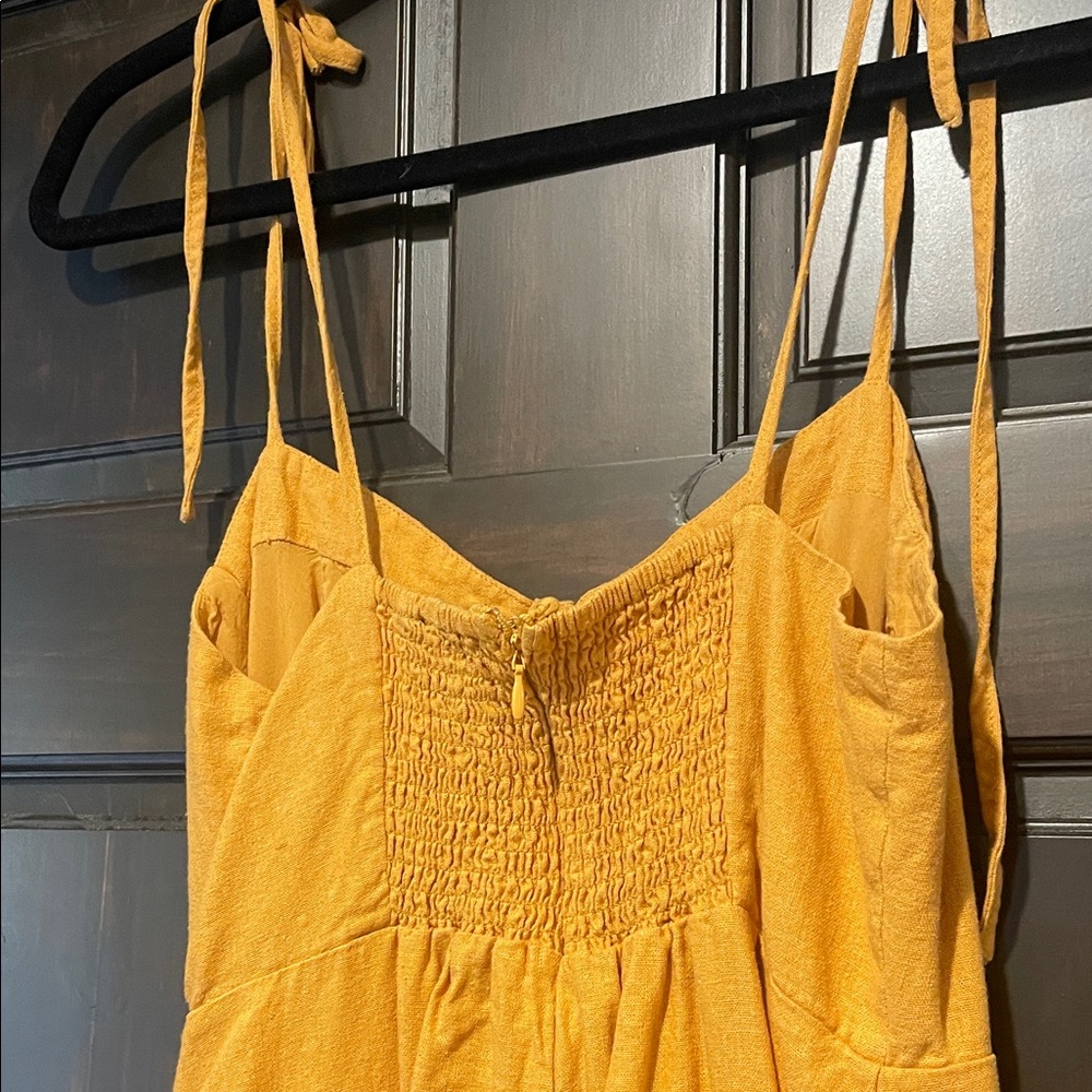 Yellow Midi Dress - Picture 5 of 7